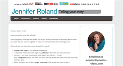 Desktop Screenshot of jennifer-roland.com